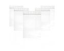 Zip Bags 6" x 9"; Pack of 100 Clear Plastic Jewelry Bags with Zipper; 2 Mil Thick Polyethylene Sealable Bags; Self Lock Plastic Baggies; Heavy Duty Re