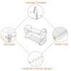 Multifunctional S-shaped Dual Layers Bowls & Dishes & Chopsticks & Spoons Collection Shelf Dish Drainer--YS