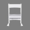 Child Standing Tower; Step Stools for Kids; Toddler Step Stool for Kitchen Counter; White